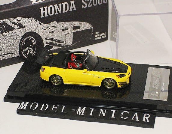 (確認用)1/64 ホンダ S2000 (AP1) ホビージャパン 1/64 ホンダ S2000 (AP1) Type 200 ニュー
